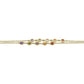 Silberarmband gold - CRYSTAL UNTERBERGER