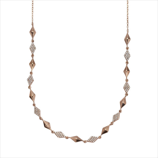 Silbercollier - CRYSTAL UNTERBERGER