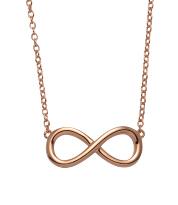 Silbercollier Infinity