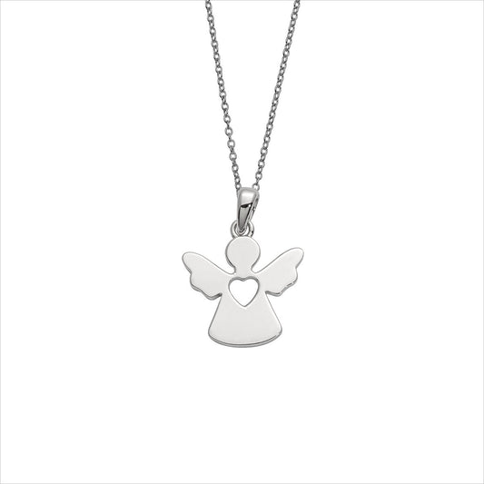 Silbercollier Engel