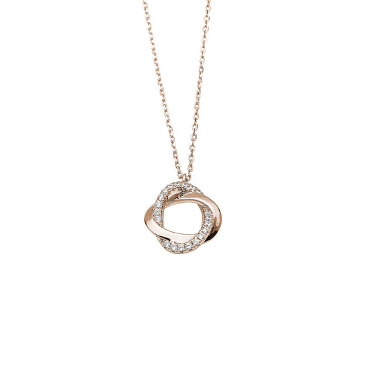 Auranto - Silbercollier rosé - CRYSTAL UNTERBERGER