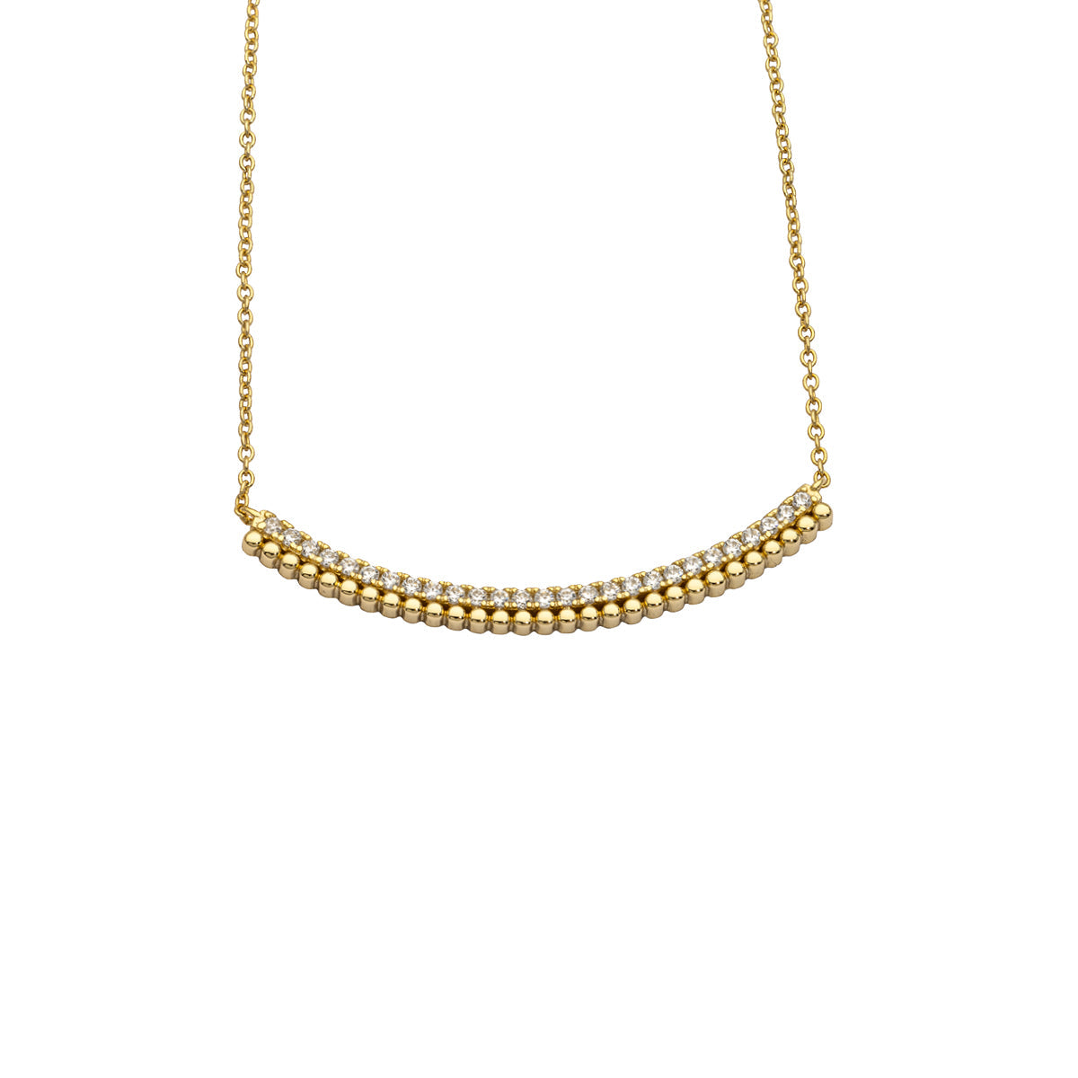 Auranto - Silbercollier gold - CRYSTAL UNTERBERGER