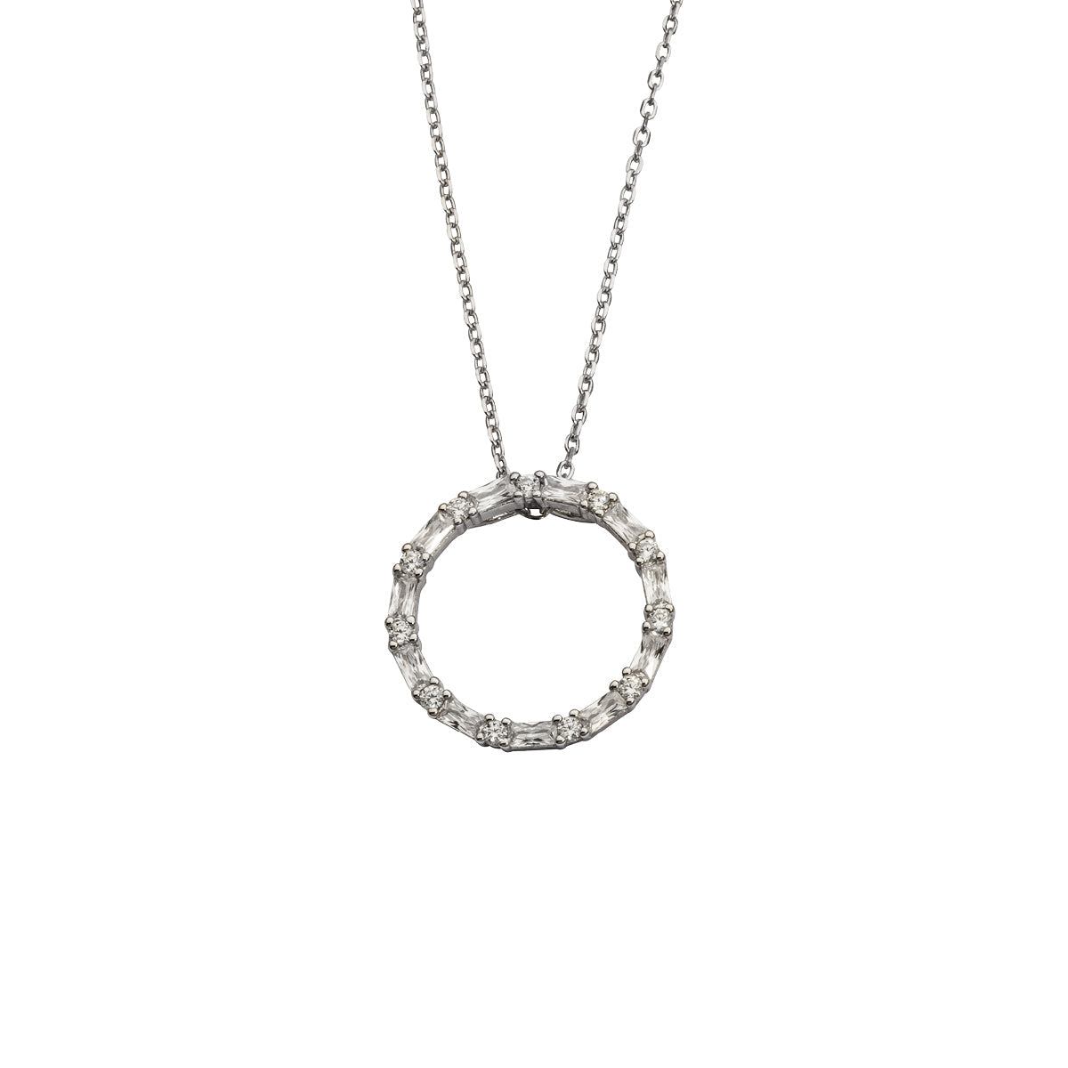 Auranto - Silbercollier weiß - CRYSTAL UNTERBERGER