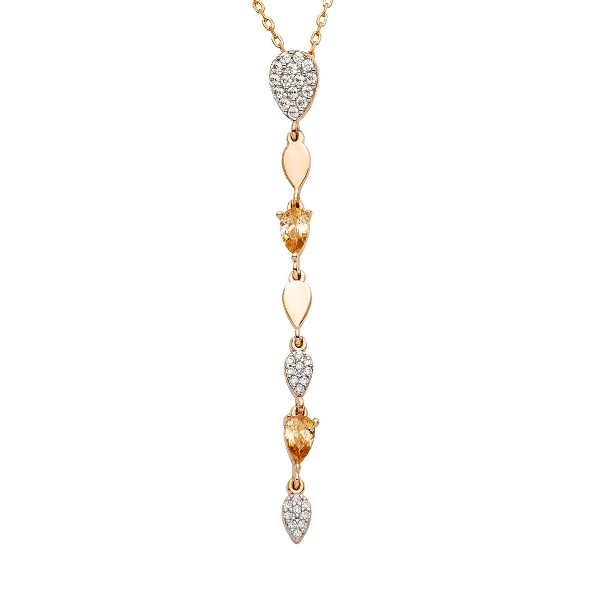 Silbercollier rosé - CRYSTAL UNTERBERGER