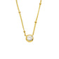 Silbercollier gold - CRYSTAL UNTERBERGER