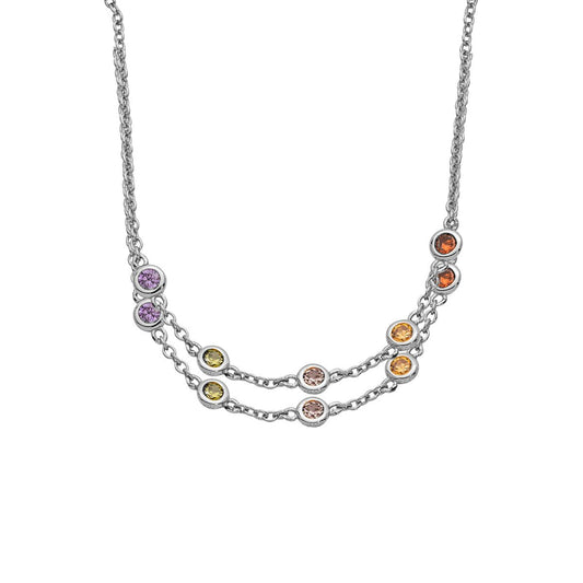 Silbercollier - CRYSTAL UNTERBERGER