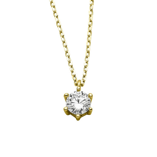 Silbercollier 4.0 gold - CRYSTAL UNTERBERGER