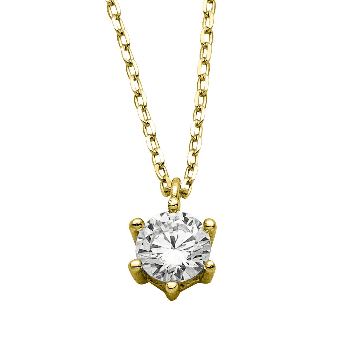 Silbercollier 7.0 gold - CRYSTAL UNTERBERGER