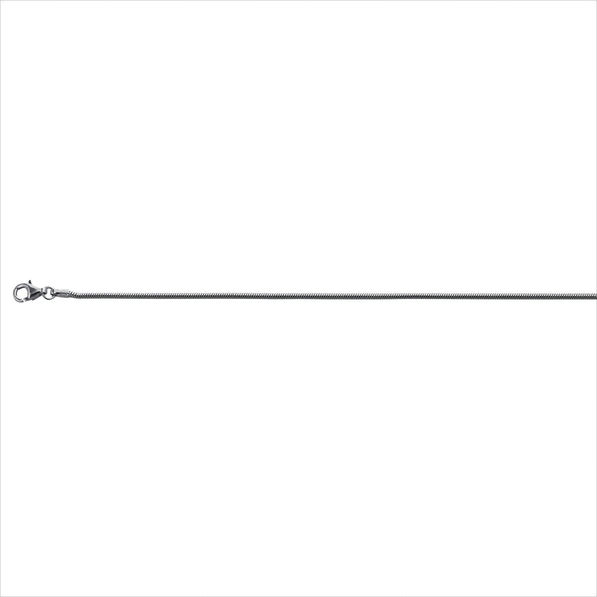 Silberkette Schlange 1.6mm 38cm