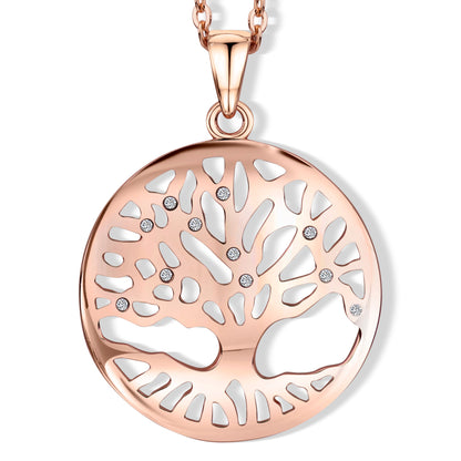 CRYSTALP - Tree Of Life Anhänger mit Kette - CRYSTAL UNTERBERGER