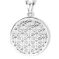 Flower Of Life Anhänger mit Kette Produktfoto