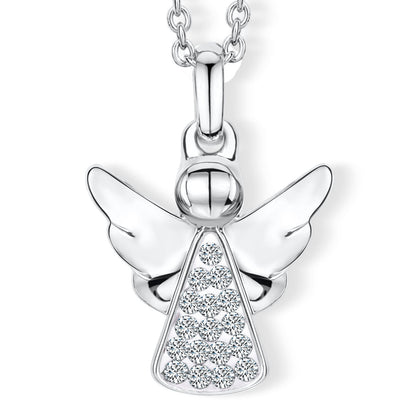 Flying Angel Anhänger mit Kette Produktfoto
