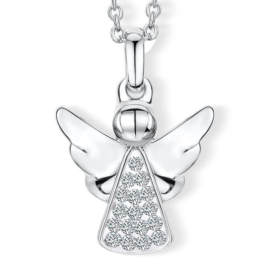 Flying Angel Anhänger mit Kette Produktfoto