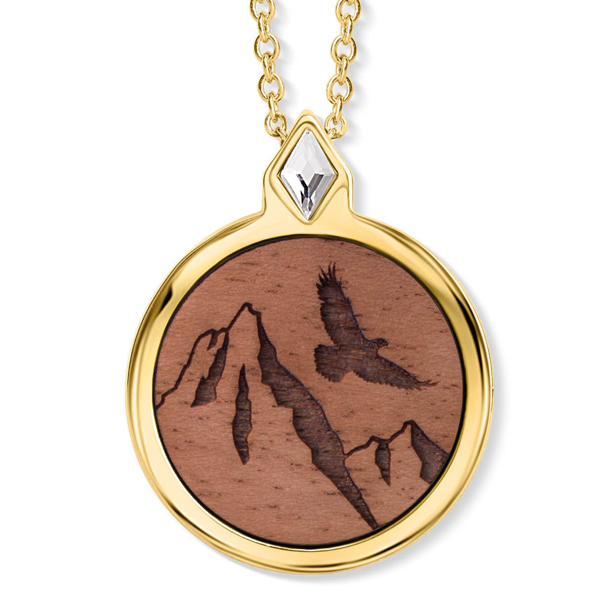 Eagle Anhänger mit Kette Produktfoto