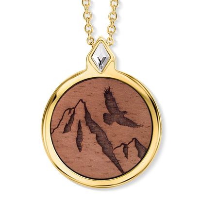 Eagle Anhänger mit Kette Produktfoto