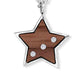 CRYSTALP - star pendant  17mm 42cm+5cm - CRYSTAL UNTERBERGER