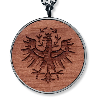 Men Tyrolean Eagle Anhänger mit Kette Produktfoto