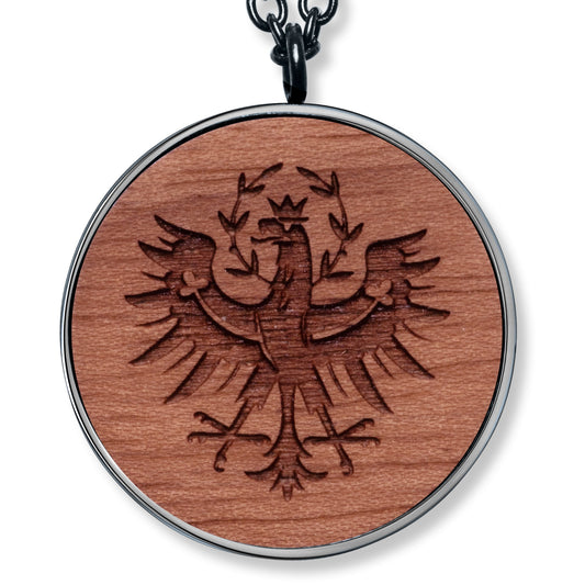 Men Tyrolean Eagle Anhänger mit Kette Produktfoto