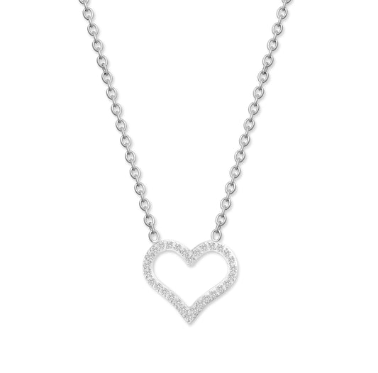 CRYSTALP - Sparkling Heart Pendant - CRYSTAL UNTERBERGER