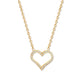 CRYSTALP - Sparkling Heart Pendant - CRYSTAL UNTERBERGER