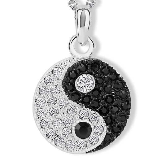 Yin Yang Anhänger mit Kette Produktfoto