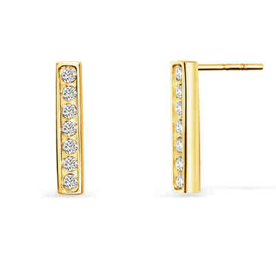 CRYSTALP - crystal earrings  13mm - CRYSTAL UNTERBERGER