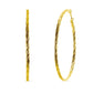 CRYSTALP - Christin Creole Earrings - CRYSTAL UNTERBERGER