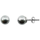 CRYSTALP - pearl earrings  8mm - CRYSTAL UNTERBERGER