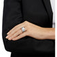 Swarovski - DOME RING CRY DTL/STS 52 - CRYSTAL UNTERBERGER