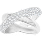 Swarovski - CRYSTALDUST:RING CROSS - CRYSTAL UNTERBERGER