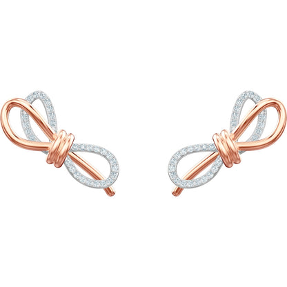 Swarovski - LIFELONG BOW:OHRSTECKEROVERSIZED DRESS - CRYSTAL UNTERBERGER