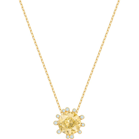 Swarovski - OLIVE:ANHAENGER RND - CRYSTAL UNTERBERGER