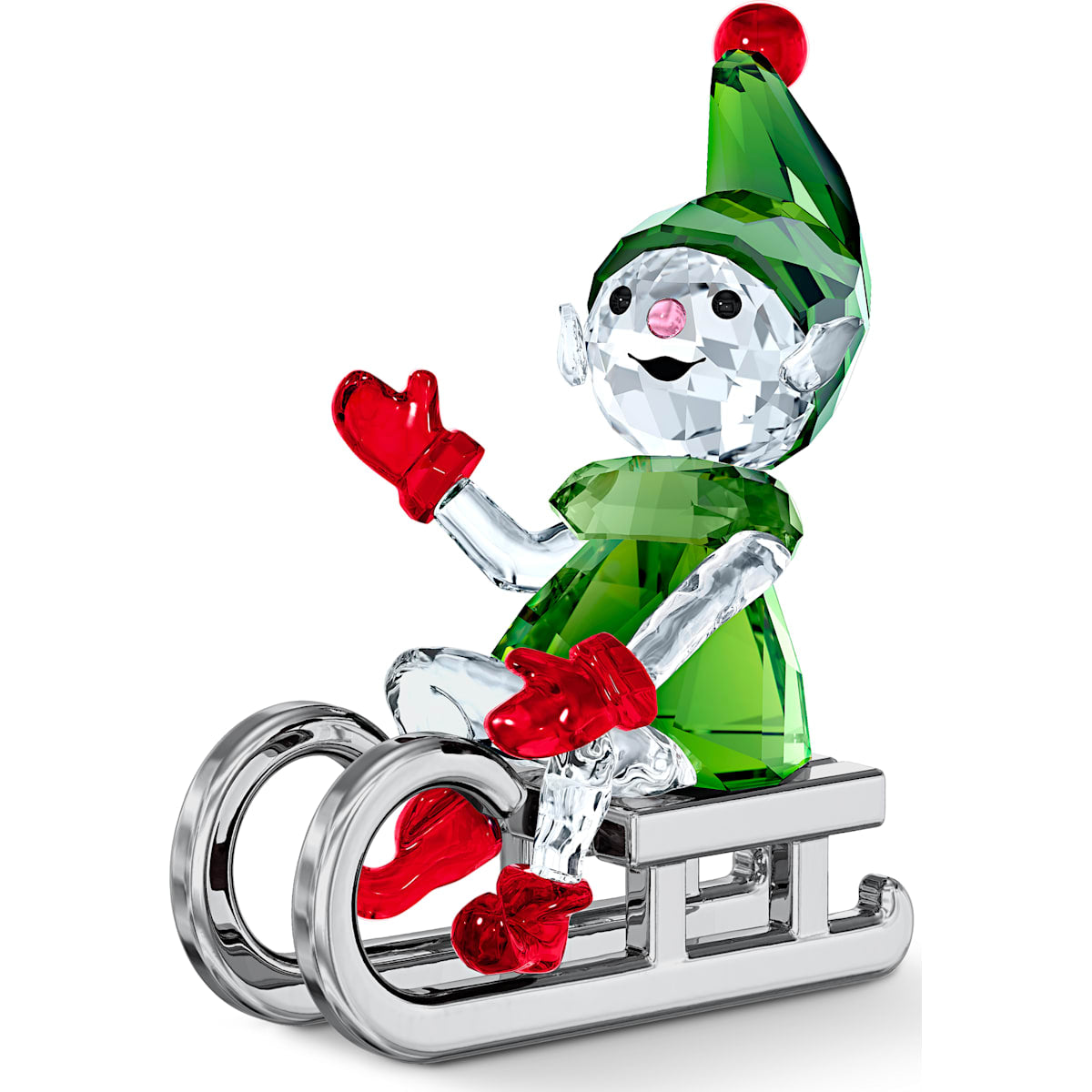 JOYFUL:SANTAS ELF ON SLEIGH