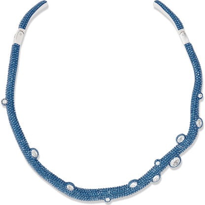TIGRIS:NECKLACE MONT/CRY/PDS COLLIER
