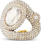 Swarovski - Tigris Ring- weiss- vergoldet - CRYSTAL UNTERBERGER