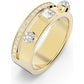 Swarovski - Thrilling Ring Weiß, Goldlegierungsschicht - CRYSTAL UNTERBERGER