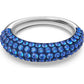 Swarovski - Tigris Ring- Asymmetrisch- Set- Mehrfarbig- Rhodiniert - CRYSTAL UNTERBERGER