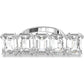 Swarovski - Millenia Cocktail Ring Weiss, Rhodiniert - CRYSTAL UNTERBERGER