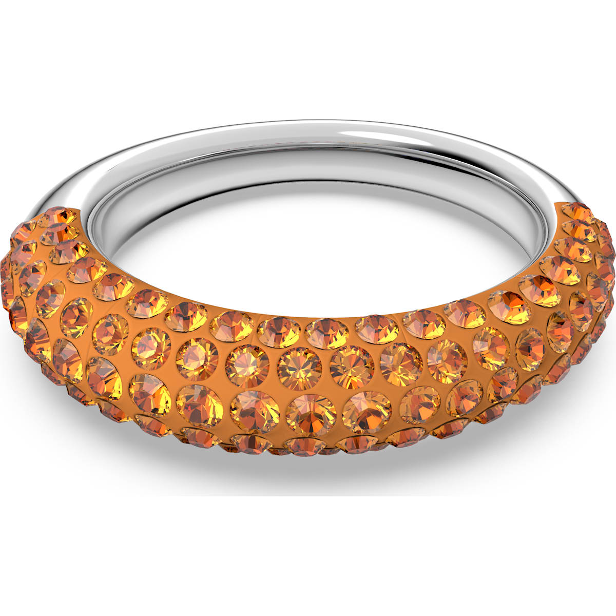 Swarovski - Tigris Ring- Asymmetrisch- Set- Mehrfarbig- Rhodiniert - CRYSTAL UNTERBERGER