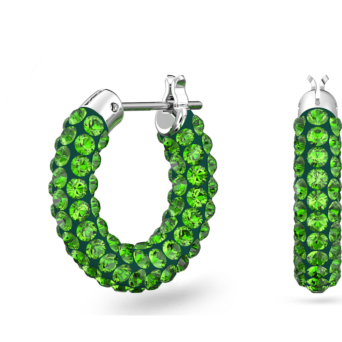 Swarovski - Tigris Creolen- Mehrfarbig- Rhodiniert - CRYSTAL UNTERBERGER