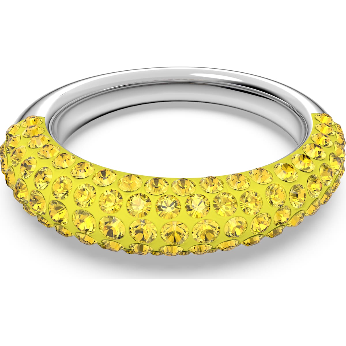 Swarovski - Tigris Ring- Asymmetrisch- Set- Mehrfarbig- Rhodiniert - CRYSTAL UNTERBERGER