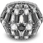 Swarovski - HYPERBOLA:RING WHITE/RHS 50 - CRYSTAL UNTERBERGER