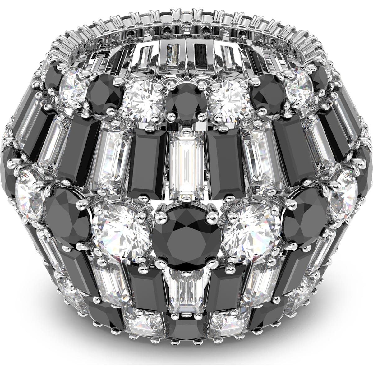 Swarovski - HYPERBOLA:RING WHITE/RHS 50 - CRYSTAL UNTERBERGER