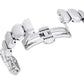 Swarovski - Uhr Armband im Oktagon-Schliff, Weiß, Edelstahl - CRYSTAL UNTERBERGER
