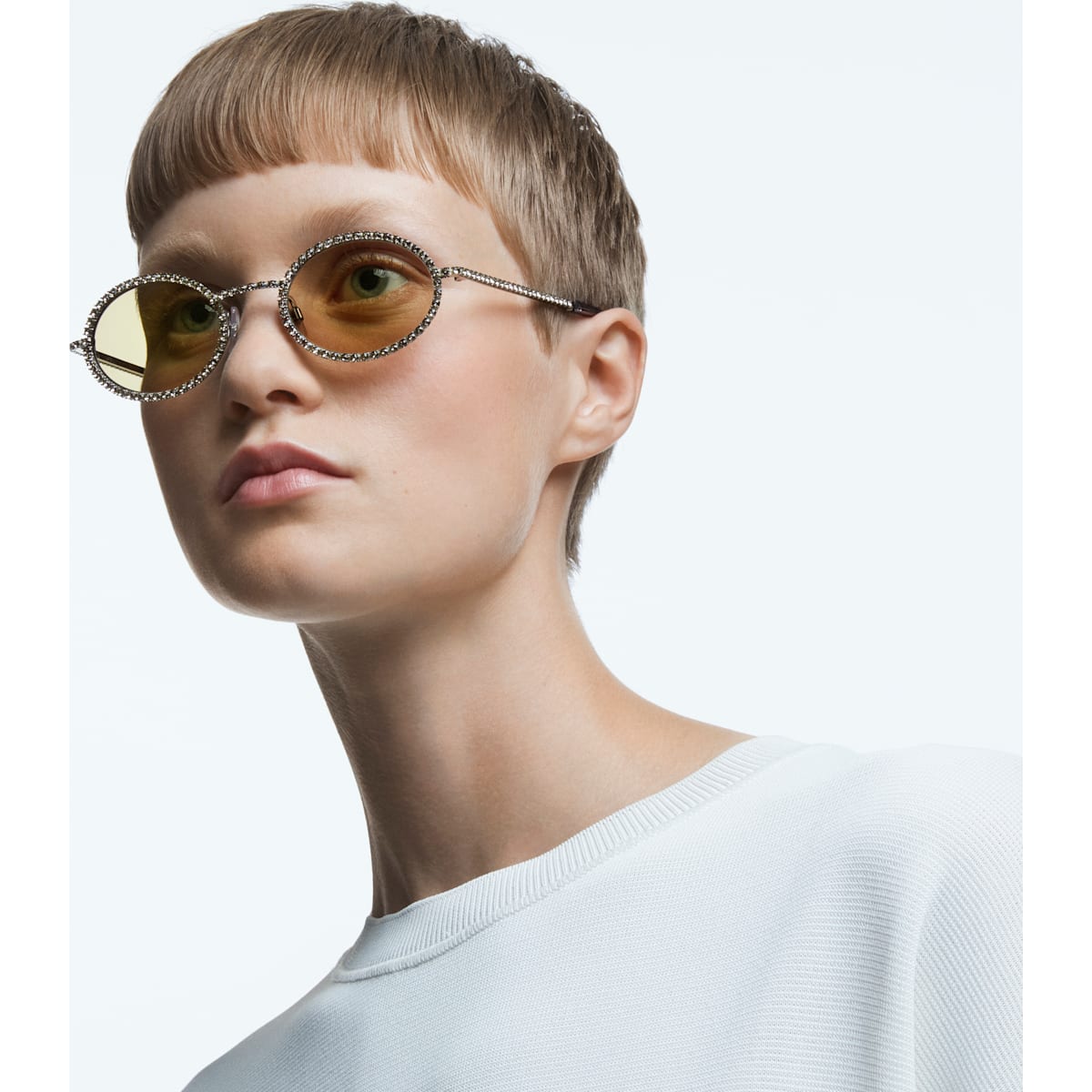 MILLENIA:EYEWEAR SK0340 08E GREI/GUNS