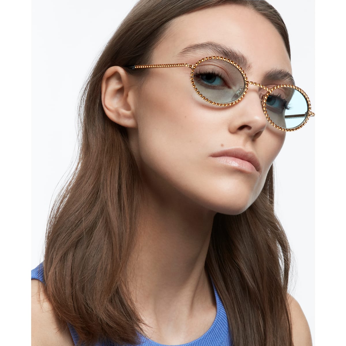 MILLENIA:EYEWEAR SK0340 32N GRETC/PLG