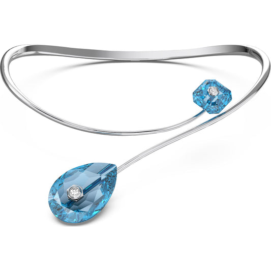 STUDIOSA:NECKLACE AQUA/RHS