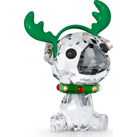 Swarovski - Holiday Cheers Mops - CRYSTAL UNTERBERGER