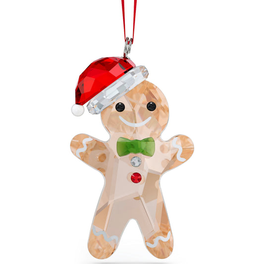 Swarovski - Holiday Cheers Lebkuchenmann Ornament - CRYSTAL UNTERBERGER