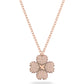 Swarovski - Latisha Anhänger Blume, Rosa, Metallmix - CRYSTAL UNTERBERGER